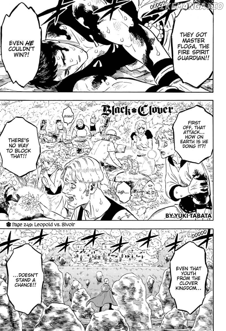 Black Clover chapter 249 image 01